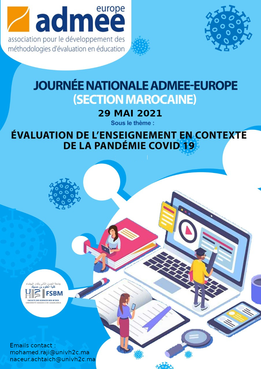 JOURNÉE NATIONALE ADMEE-EUROPE SECTION MAROCAINE 2021